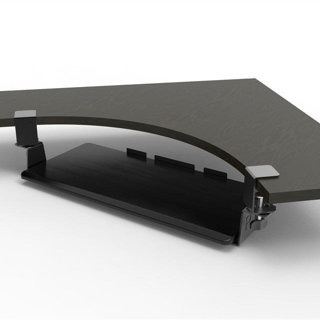 No-Drill Under Desk Keyboard Tray – Sliding Keyboard & Mouse Drawer for Home & Office