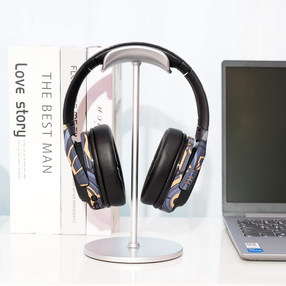 Aluminum Alloy Headphone Stand – Universal Desktop Headset Holder with Weighted Base