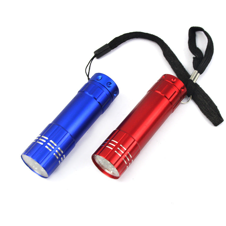 9 LED UV Flashlight – Ultra-Light Aluminum Alloy Ultraviolet Torch for Inspection & Detection