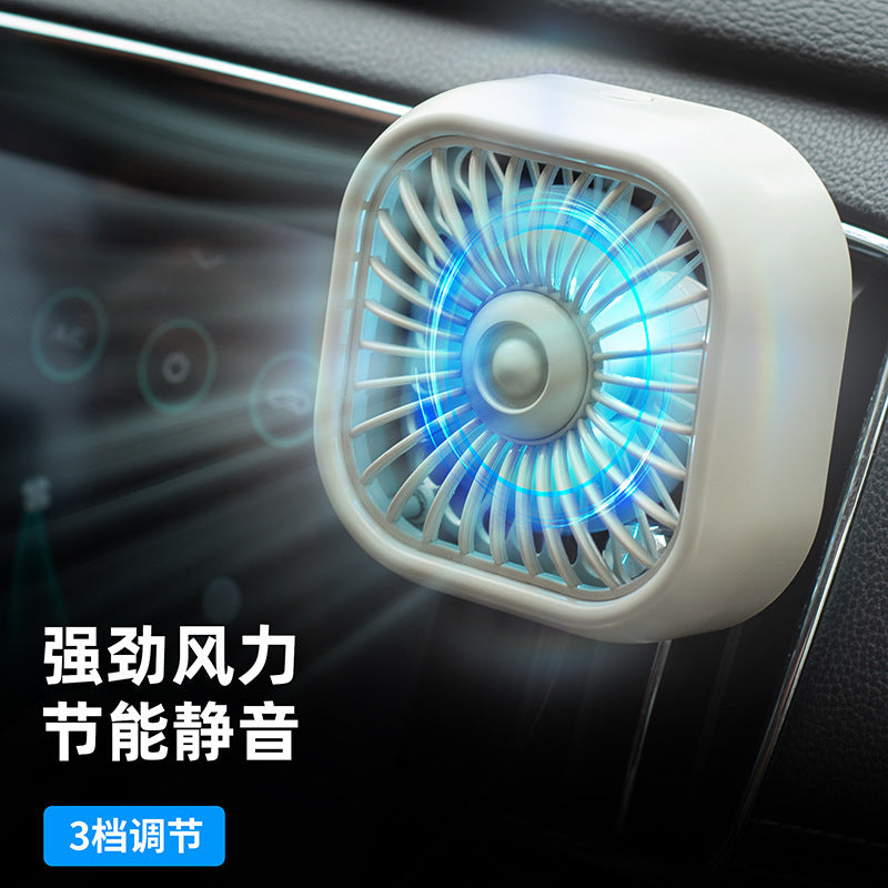 Mini USB Desktop Fan – Quiet Portable Personal Cooling Fan with 3-Speed Airflow  Description: