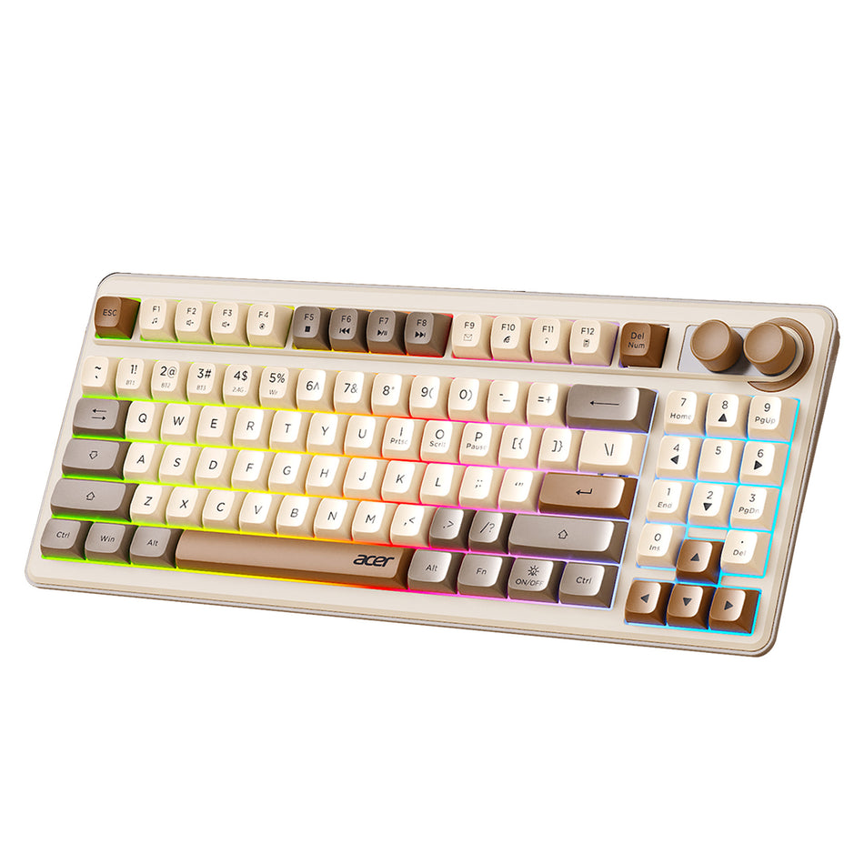 Acer OKR234 Three-Mode Bluetooth Rechargeable Silent Keyboard