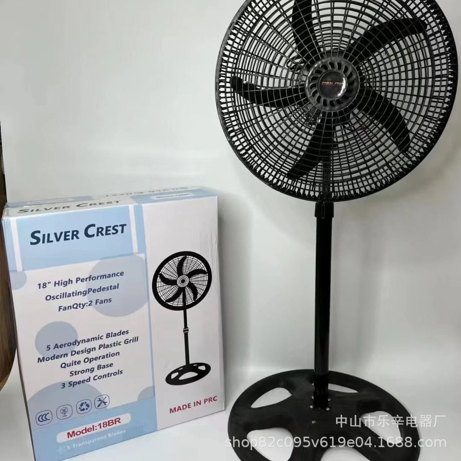 FS40 Premium 18-Inch Multi-Leaf Oscillating Desk Fan