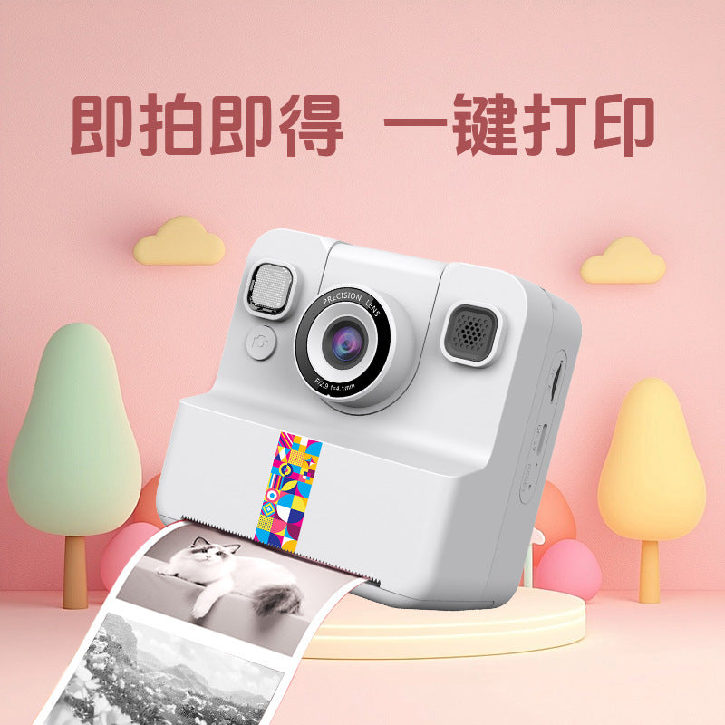 2.4-Inch LCD Screen Kids Instant Print Camera