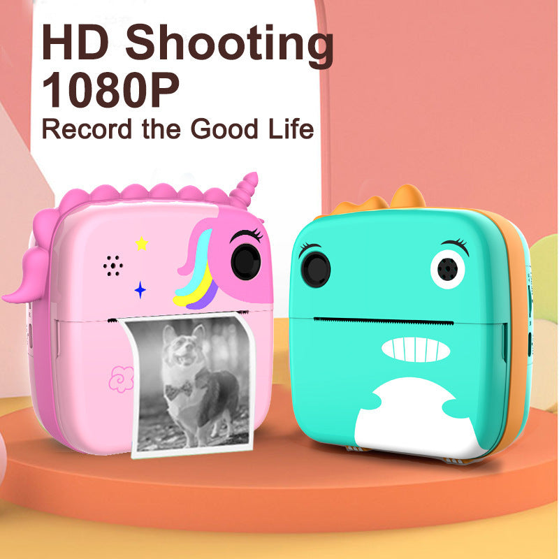 2.4-Inch LCD Screen Kids Instant Print Camera