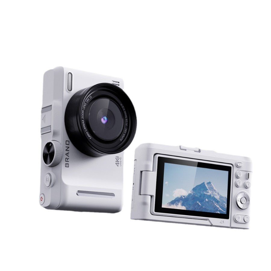 4K HD CCD Digital Camera Rotating Screen Selfie Camera