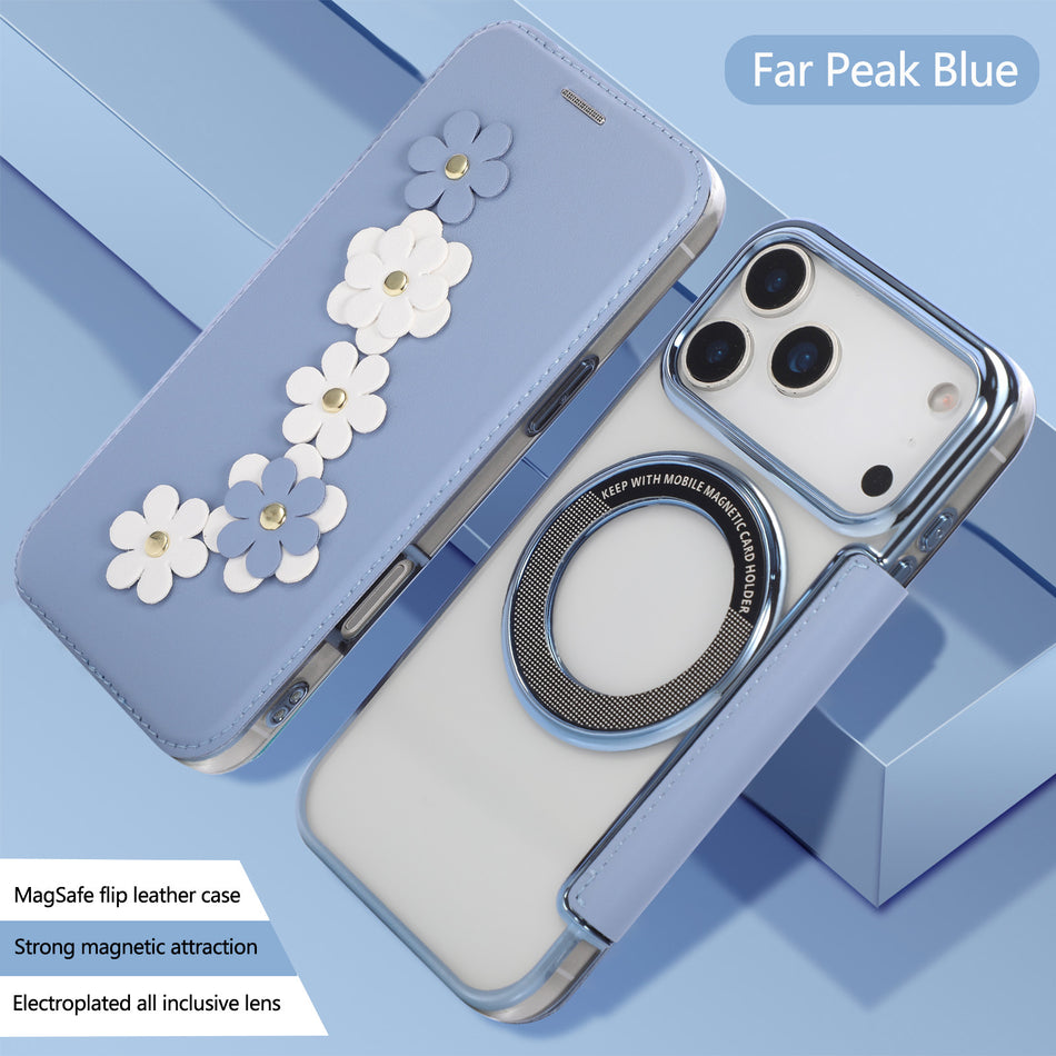 RFID Anti-Theft Brush Phone Case with MagSafe Support