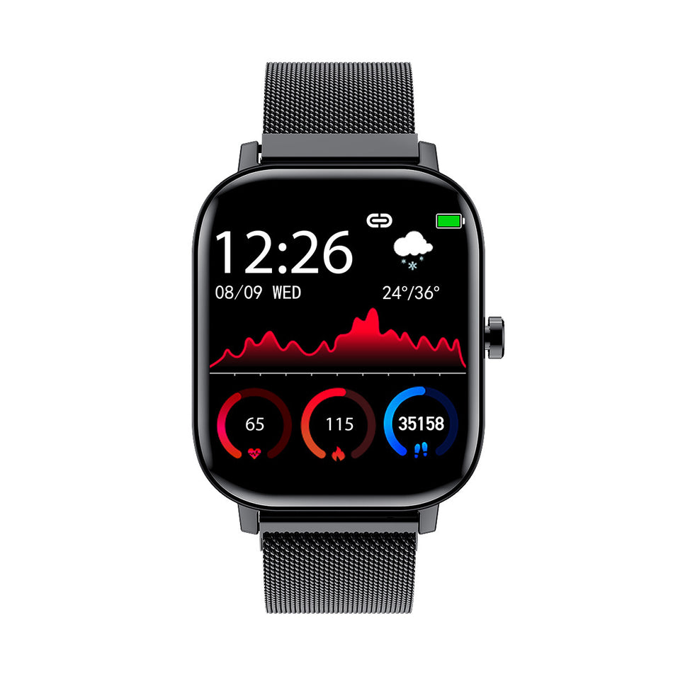 Smart Fitness Bracelet with Bluetooth Calling and Heart Rate Monitor