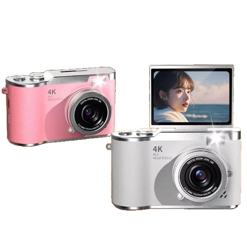Mini Retro Digital Camera for Travel, Students & Kids