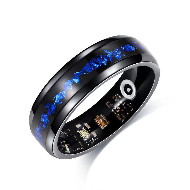 Smart Ring with Waterproof Health & Activity Monitoring