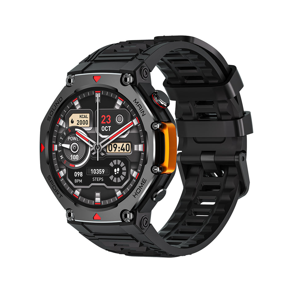 5ATM Waterproof Smart Watch with Multilingual Interface