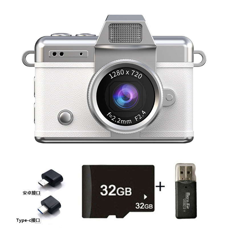 Mini Digital Camera with Flip Screen for Students & Travel