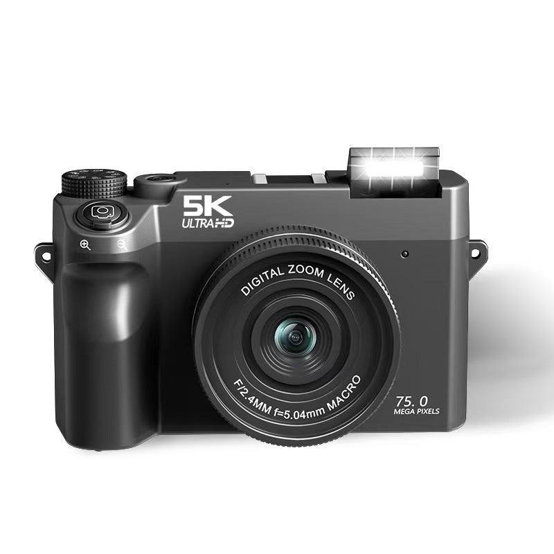 5K Dual-Camera Digital Camera for Travel & Vlogging