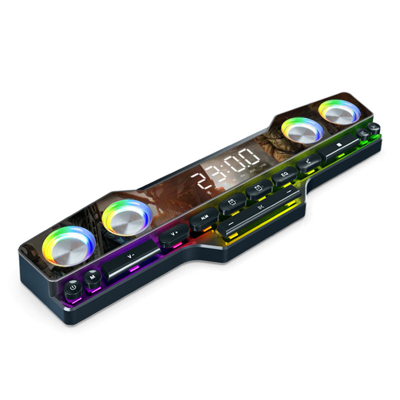 V18 RGB Bluetooth Soundbar Speaker with Wireless Audio System