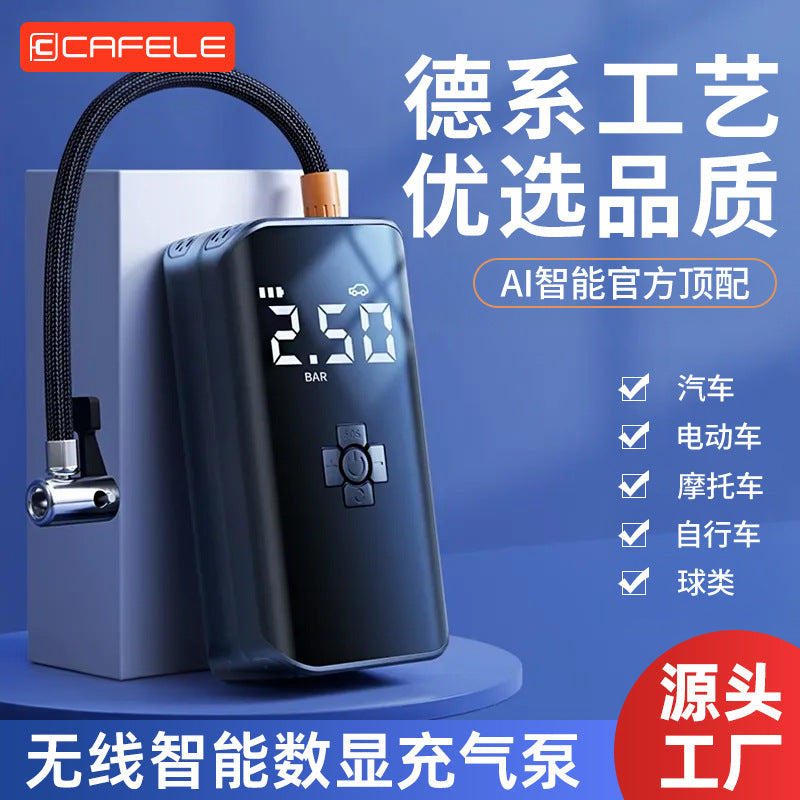 120W Portable Wireless Car Tire Inflator