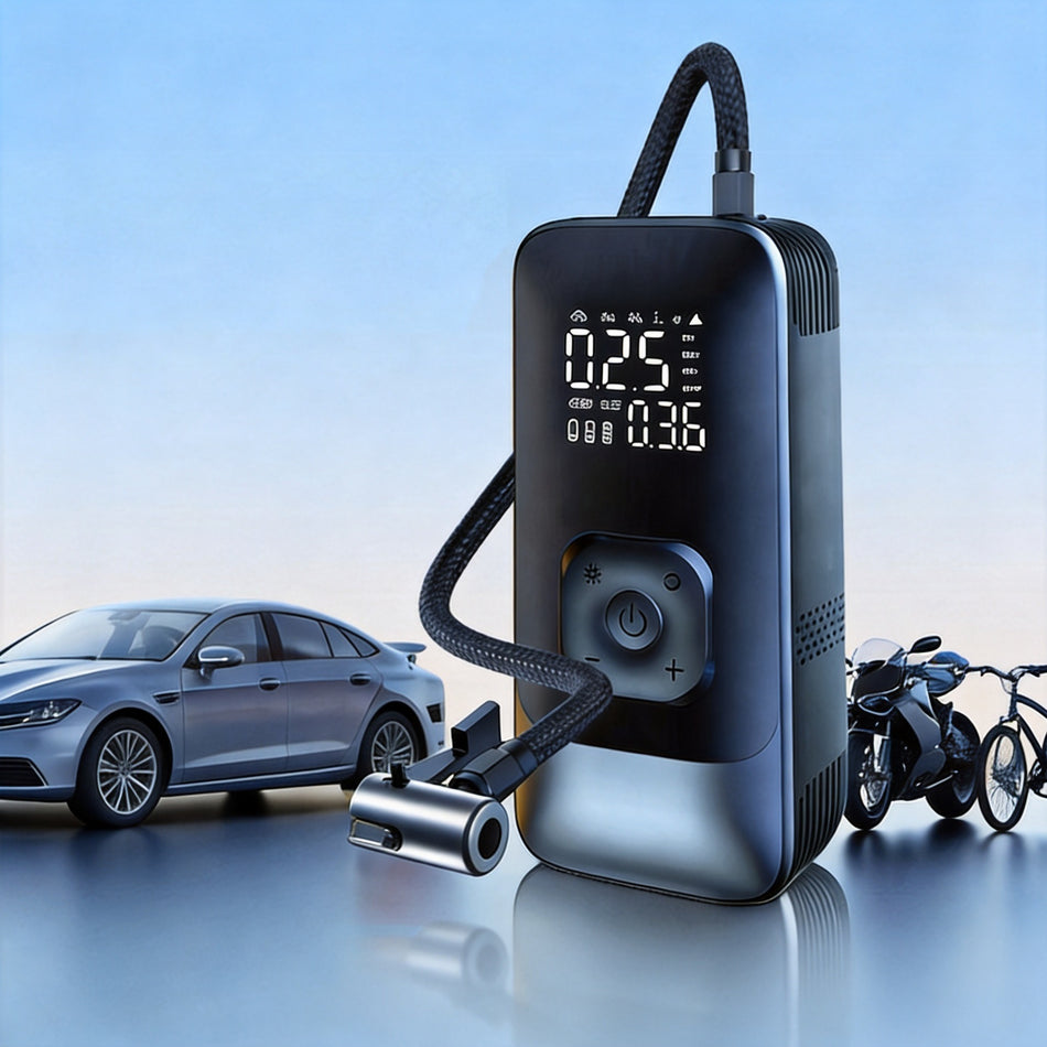 120W Portable Electric Car Tire Inflator