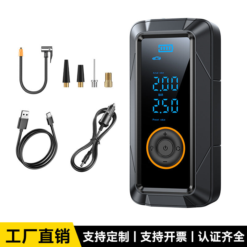 80W Portable Electric Car Tire Inflator