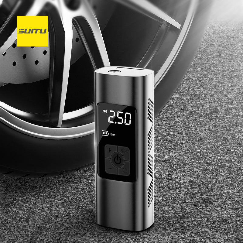 120W Aluminum Alloy Portable Car Tire Inflator