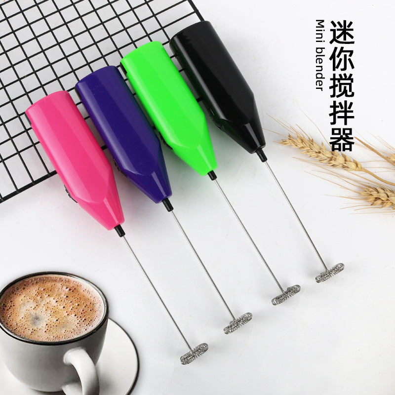 Handheld Electric Milk Frother & Mini Coffee Blender
