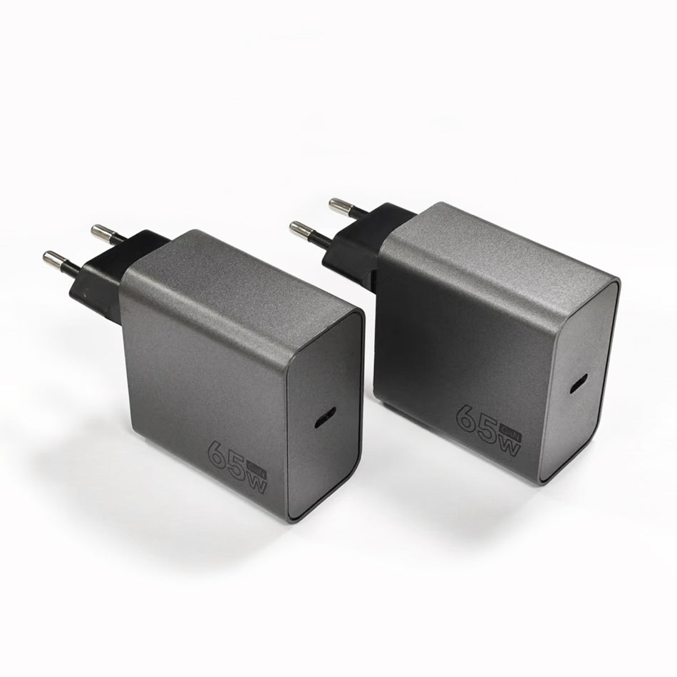 65W GaN Type-C Charger with CE Certification for Devices