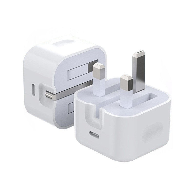 PD20W Fast Charger Set with UK Plug for Apple Devices