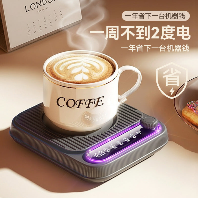 2-in-1 Desktop Warm Air & Thermostatic Heating Coaster