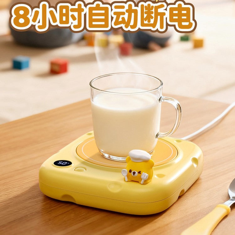 Smart Cheese Thermostatic Heating Coaster
