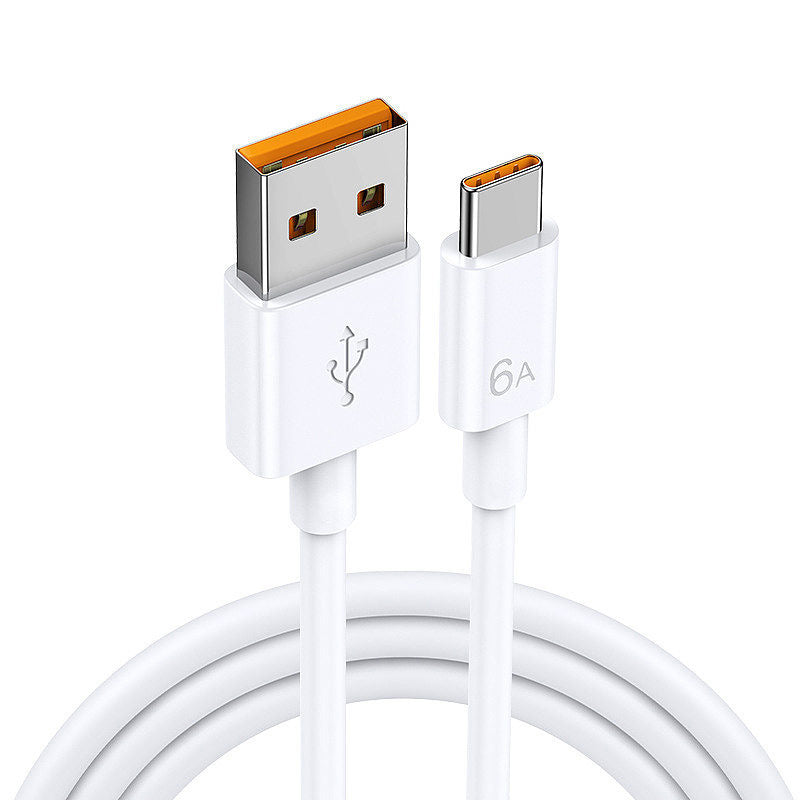 6A USB Type-C Fast Charging Data Cable for Huawei & Honor