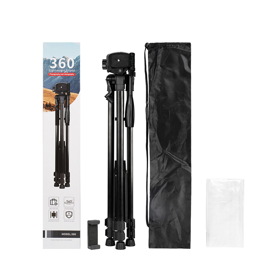360 Camera Tripod Stand Telescopic Selfie Live Stream