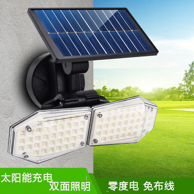 Outdoor Solar Motion Sensor Wall Light