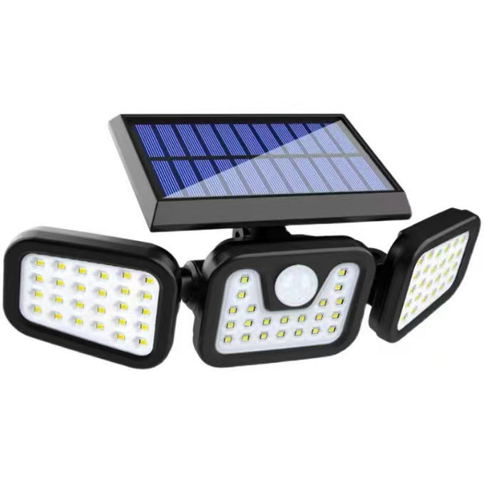 74 LED Solar Powered Motion Sensor Wall Light