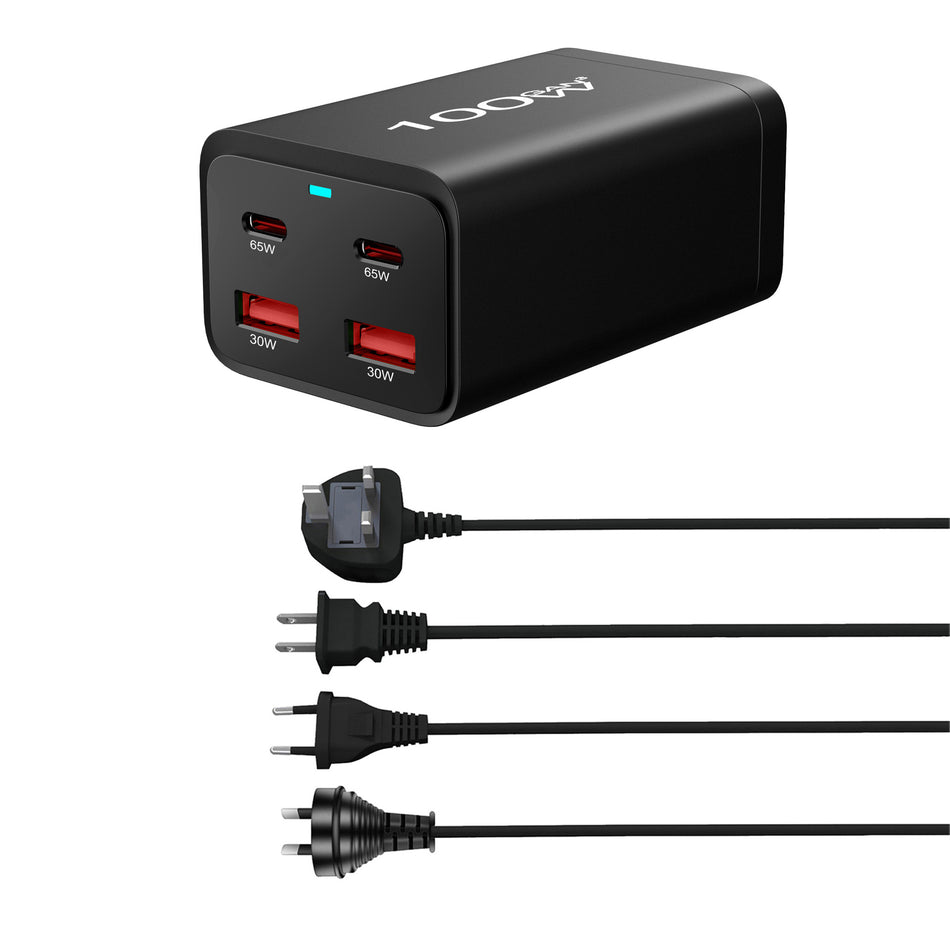 Multi-Port GaN Desktop Fast Charger Station (100W / 200W Series)