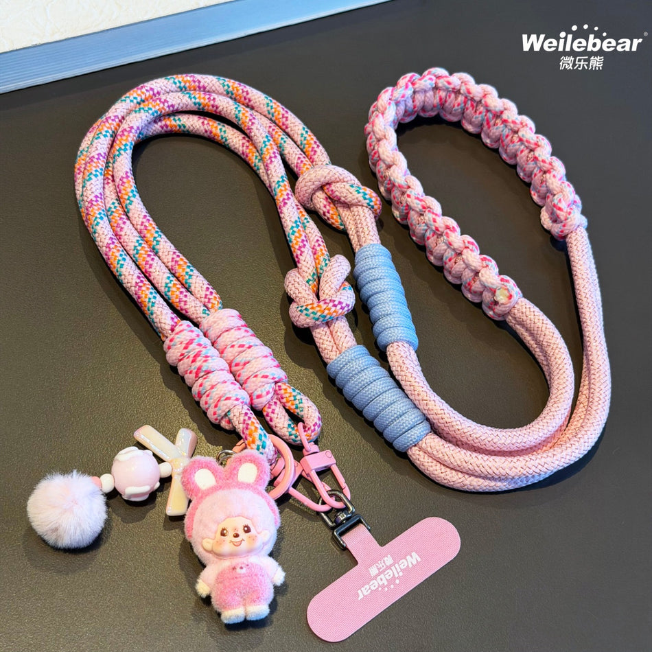 Woven Crossbody Phone Lanyard