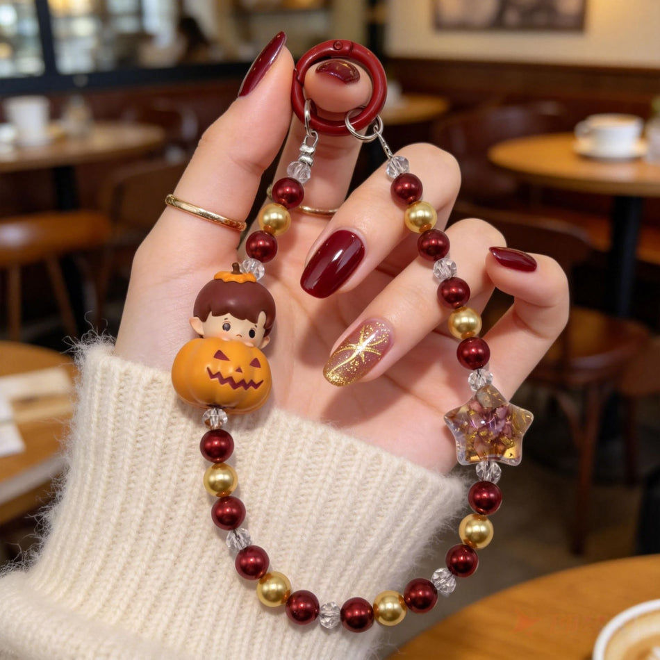 Handmade Cute Halloween Doll Phone Charms