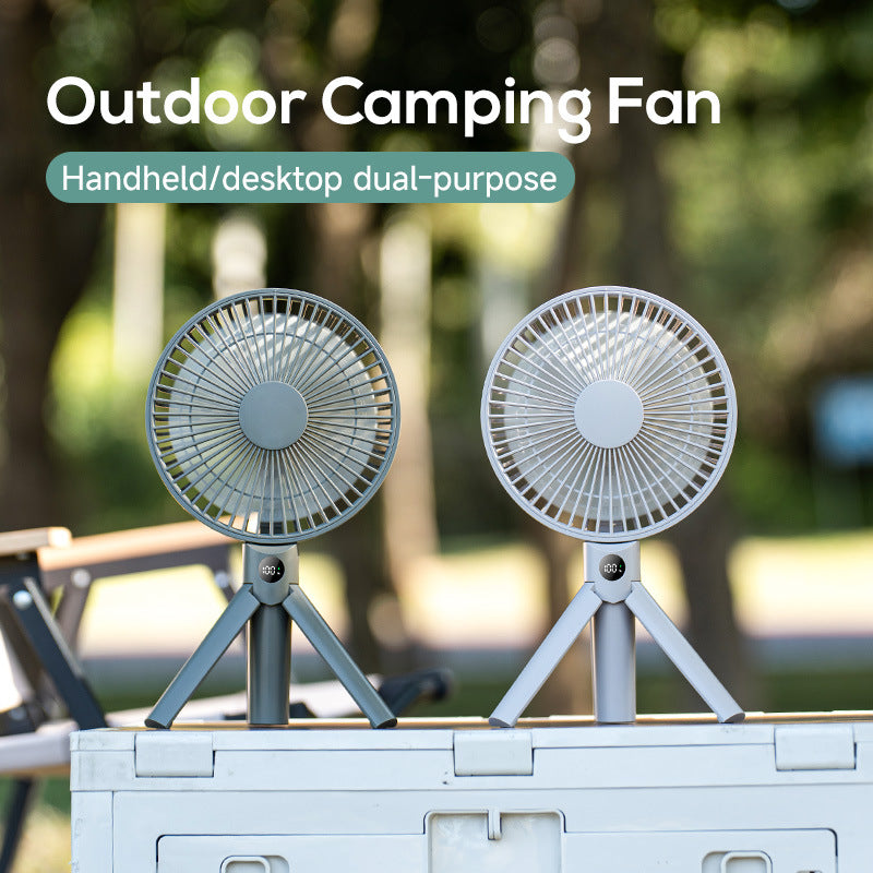 3000mAh Rechargeable Handheld & Desktop Fan