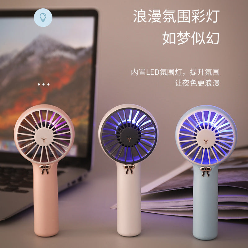 3-Speed USB Rechargeable Portable Cooling Fan