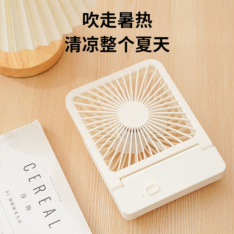 Ultra-Quiet Foldable Mini Desktop Fan