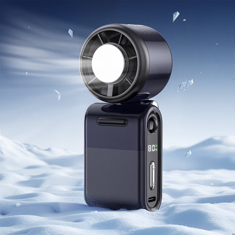 Portable Handheld Mini Ice Cooling Fan