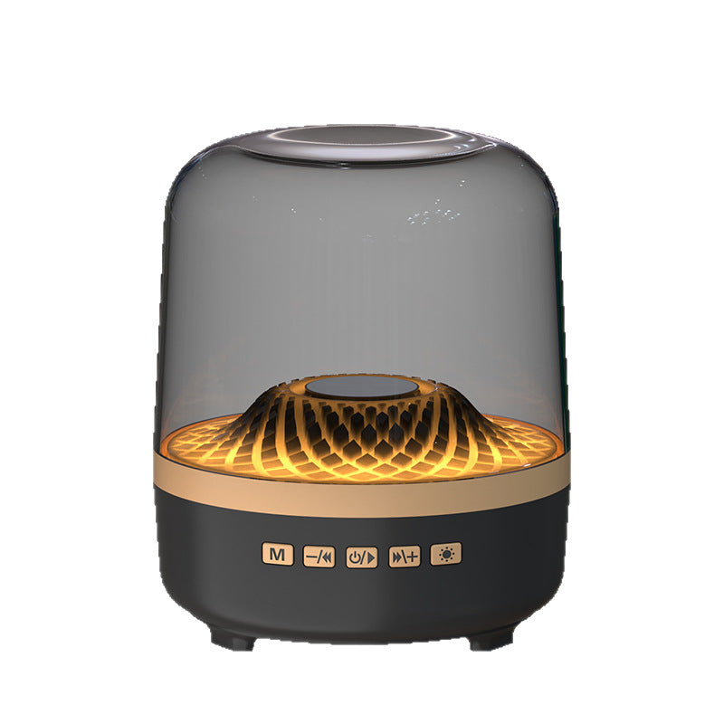 Shinco Black Gold RGB Portable Dual-Battery Bluetooth Speaker