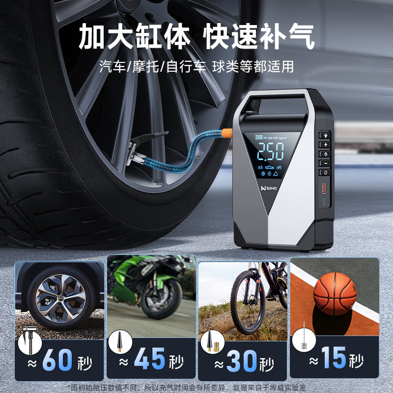 Multifunctional Car Jump Starter & Tire Inflator