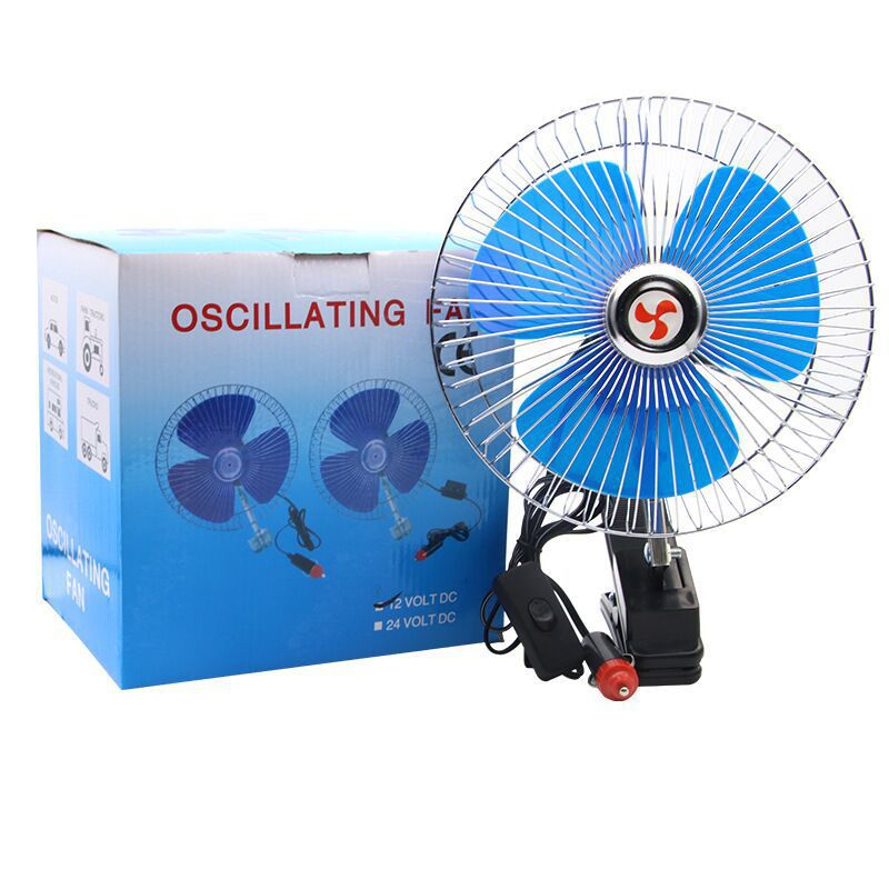 12V/24V Heavy-Duty Interior Fan for Cars