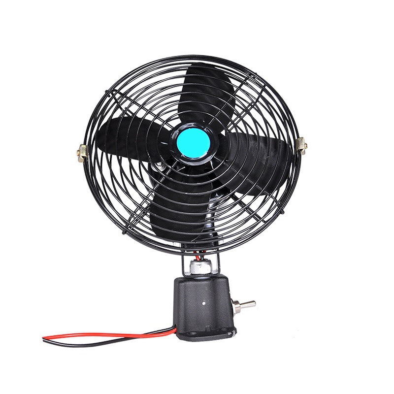 12V/24V High-Airflow Interior Fan for Cars