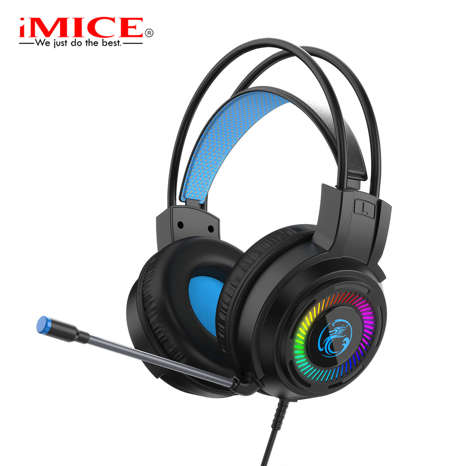 Imice Heavy Bass Wired Gaming Headset for PC PS4 E-Sports