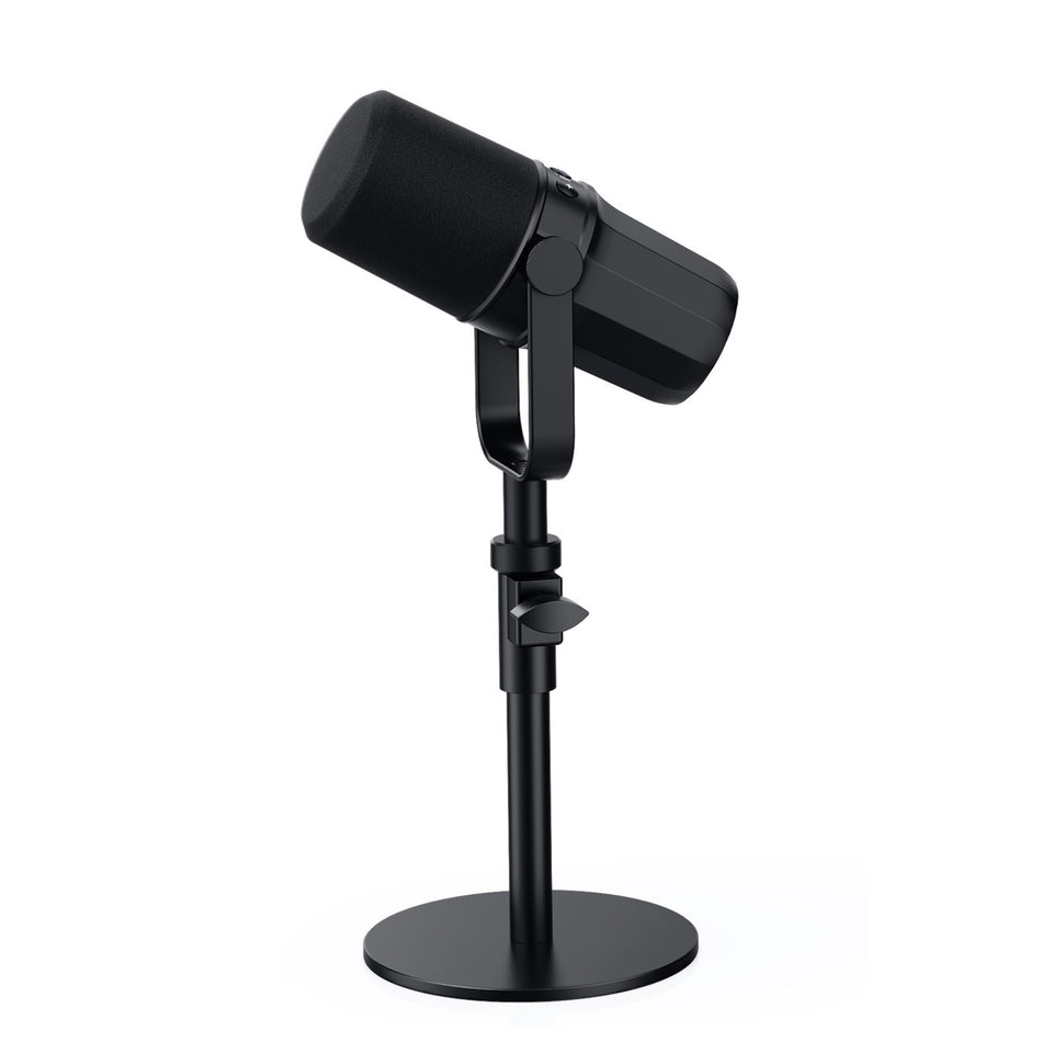 USB XLR Podcast Microphone with No Delay Monitoring for Live Broadcast