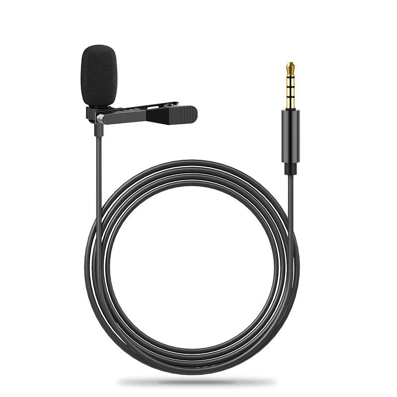 Mini Lavalier Microphone for Live Streaming and Mobile Recording