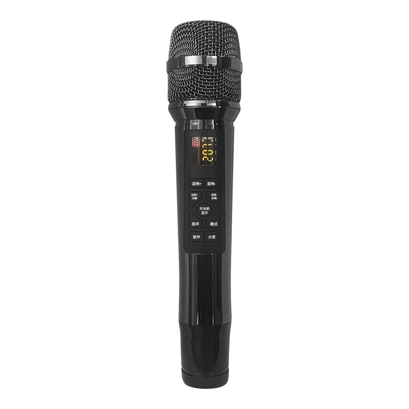 M2 Sound Card Microphone for Karaoke and Indoor Outdoor Recording