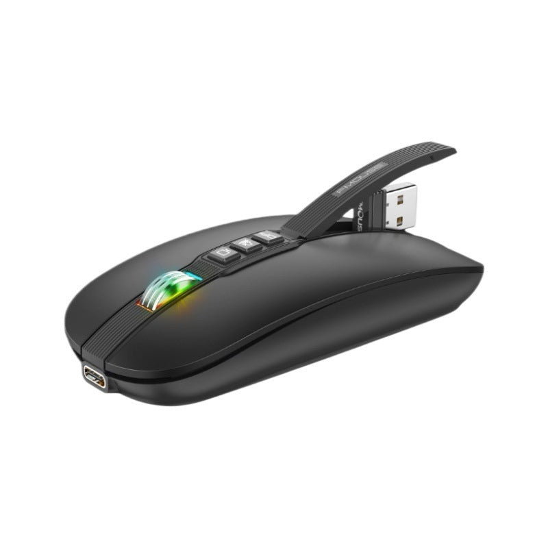 AI Voice Bluetooth Dual Mode Silent Wireless Mouse for iPad