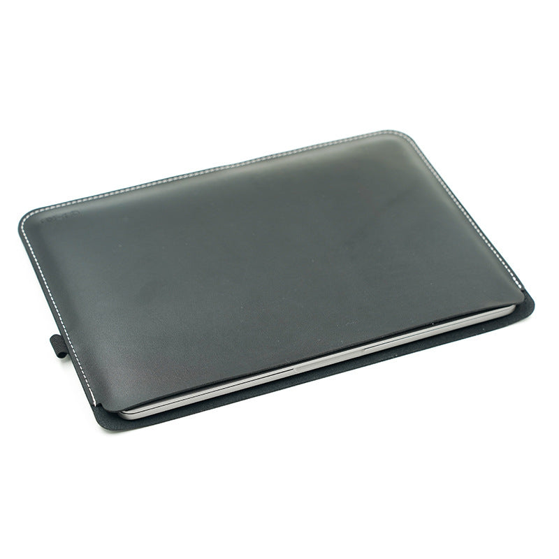 Slim Horizontal PU Leather Laptop Sleeve Case