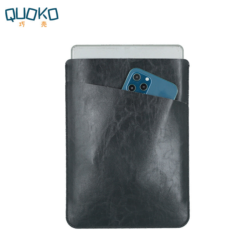 Slim Leather Laptop Sleeve Case for MacBook Pro & Air