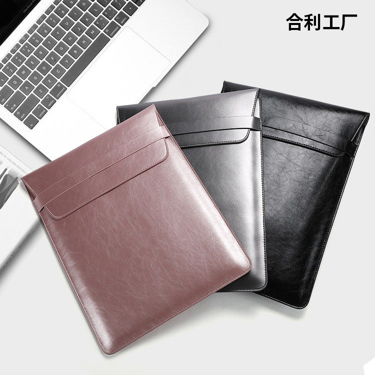 Slim Laptop Sleeve with Strap & Power Pack for MacBook Pro & Air