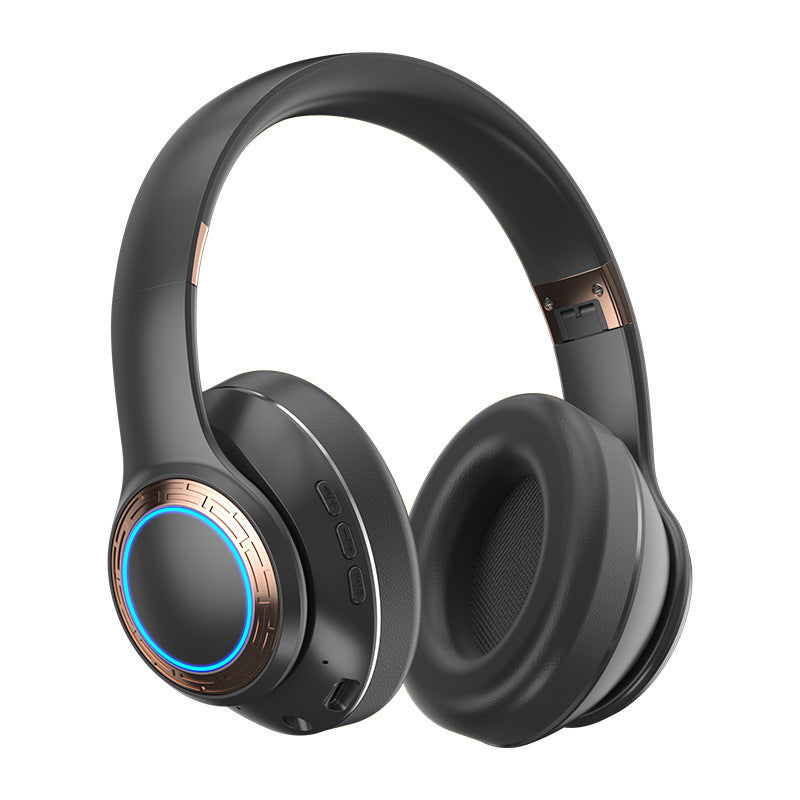 Retro Metal Over-Ear Bluetooth Headphones with Long Battery Life